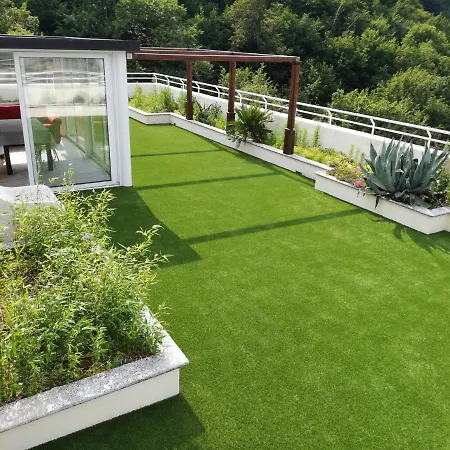 Attico With Big Terrace In With Pool Valbrona