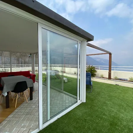 Attico With Big Terrace In With Pool Valbrona