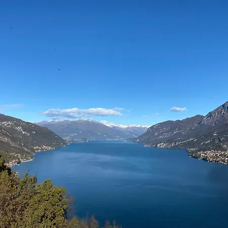 Attico With Big Terrace In With Pool Valbrona