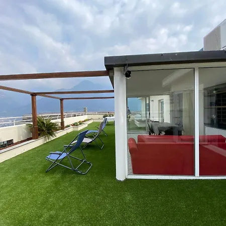 Attico With Big Terrace In With Pool * Valbrona